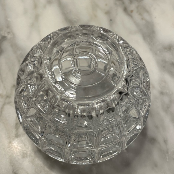 Glass block style vase candy dish bowl paper weight? - Picture 6 of 6
